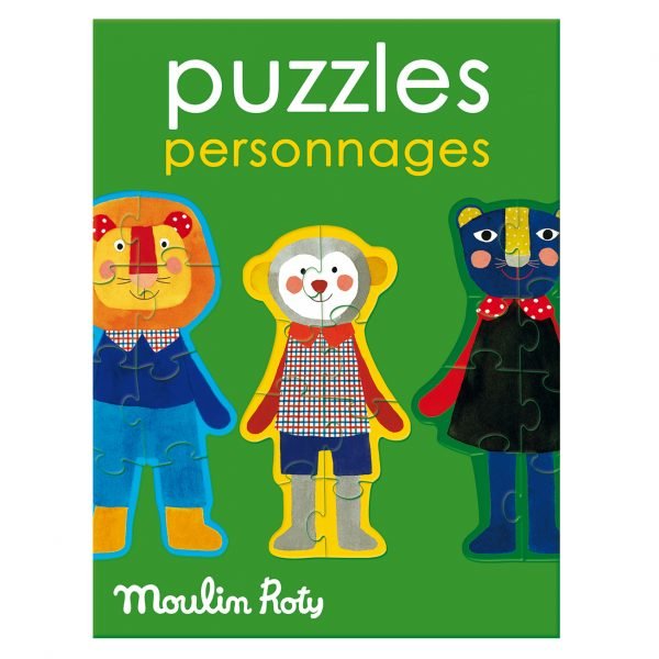 Gioco Puzzle personaggi Popipop Moulin Roty