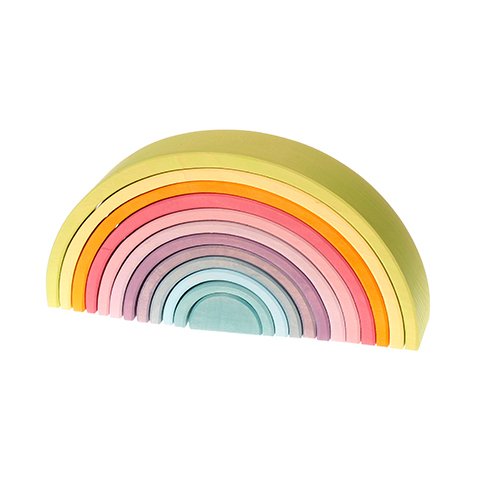 Arcobaleno steineriano Grimm's - 12 pezzi colori pastello