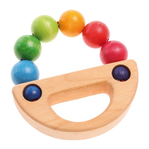 Anello dentizione legno arcobaleno Grimm's