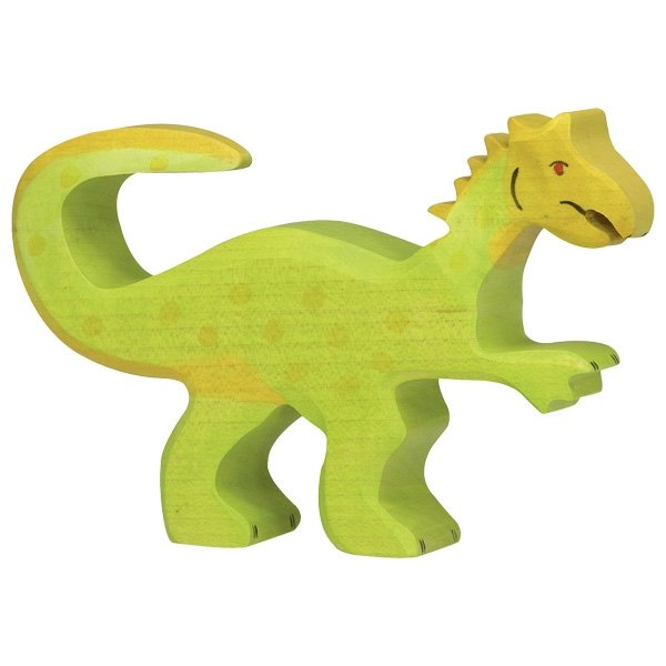 Figura legno Dinosauro Oviraptor - Holztiger