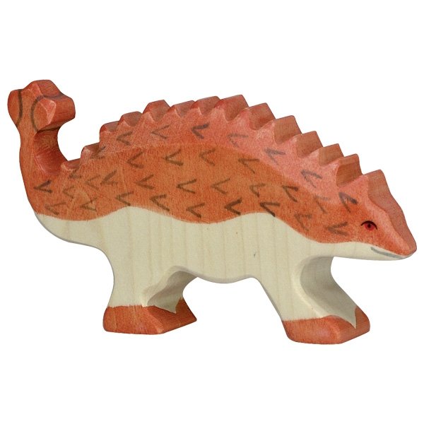 Figura legno Dinosauro Ankylosaurus - Holztiger