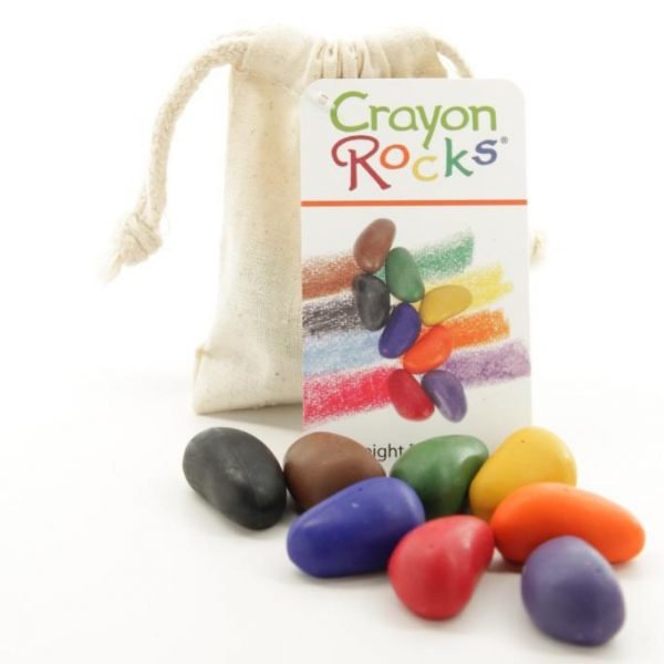 Set 8 sassolini Pastelli a cera di soia Crayon Rocks