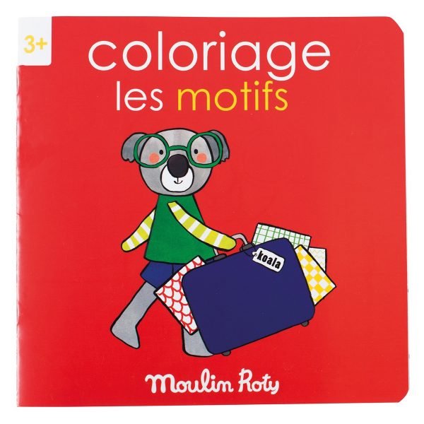 Quaderno da colorare gioco-imparo Motivi Popipop Moulin Roty