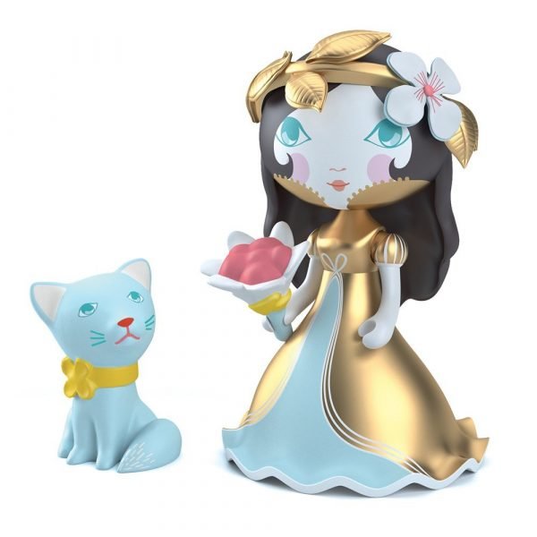 Figura in vinile Arty Toys Princess Eva & Ze Cat Djeco