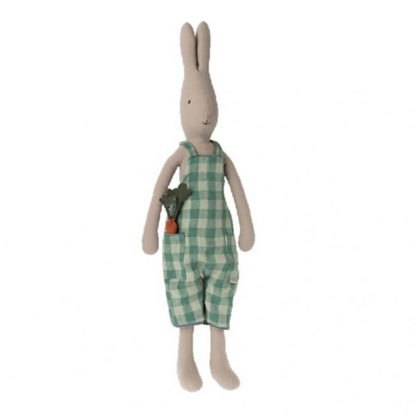 Pupazzo coniglio con carota Rabbit 49 cm Maileg