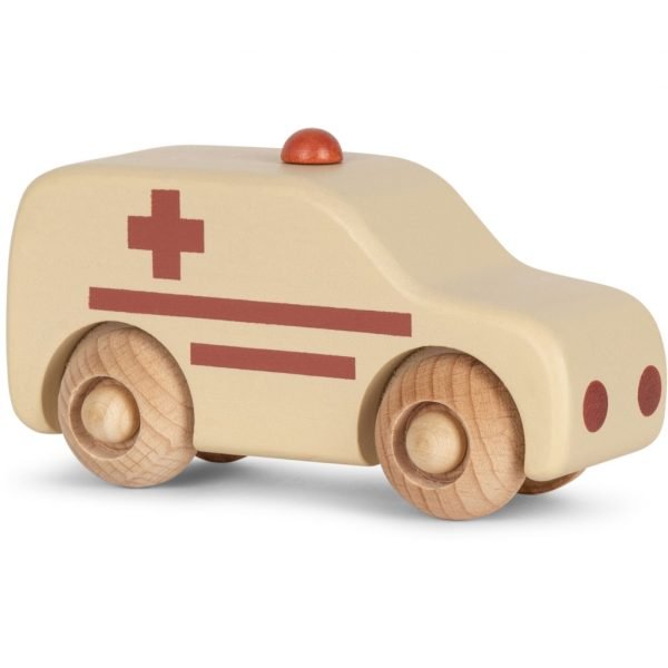 Automezzo ambulanza di legno Konges sløjd