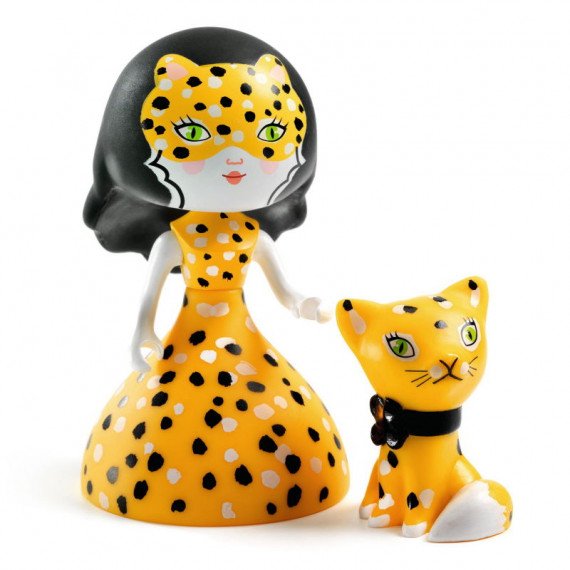 Figura in vinile Arty Toys Princess Feline & Leo Djeco