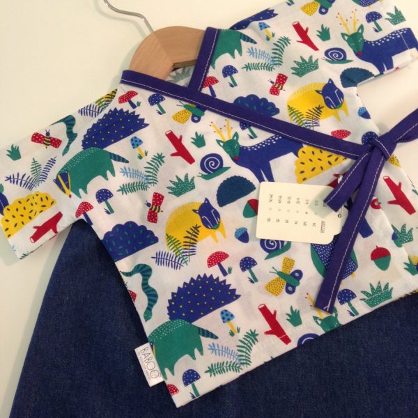FLORA AND FAUNA tessuto animali Clouds9 Fabrics