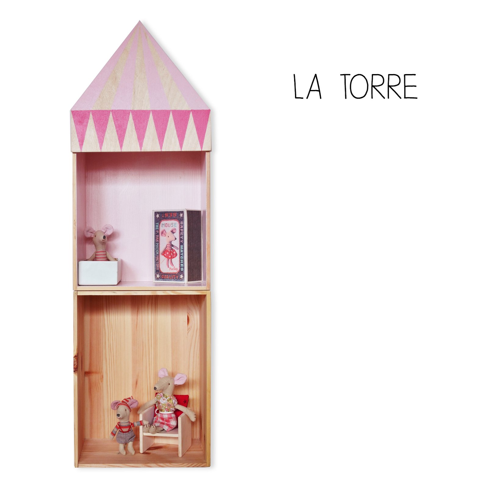 Libreria per bambini “LA TORRE” - Babookidsdesign