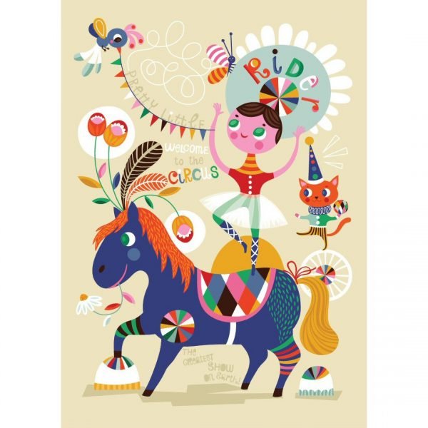 Poster Pretty Little Rider di Helen Dardik