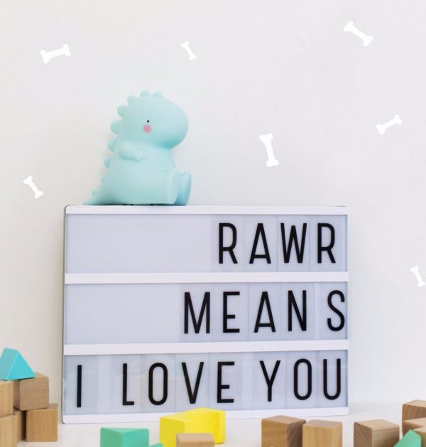 Mini lampada notturna T-rex