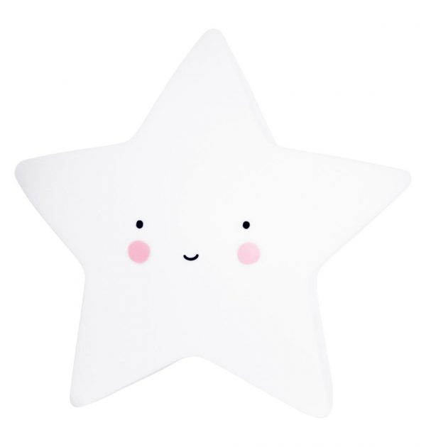 Mini lampada notturna stella bianca