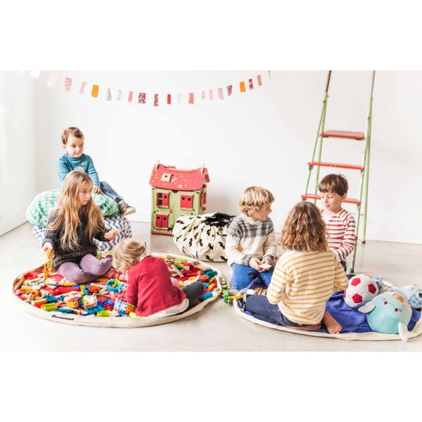 Sacco porta giochi e tappeto 2 in 1 Roadmap Play&go