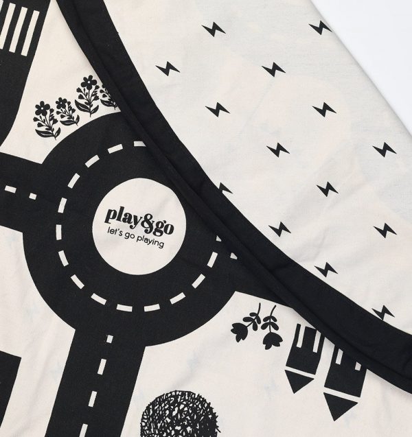 Sacco porta giochi e tappeto 2 in 1 Roadmap Play&go