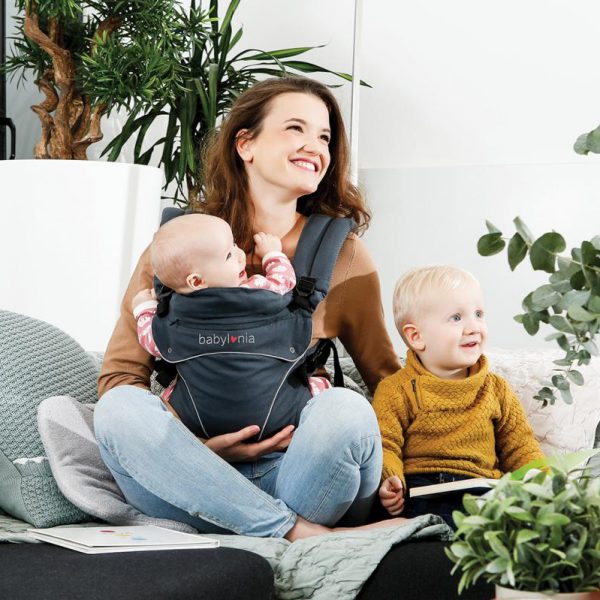 Marsupio ergonomico evolutivo Flexia antracite Babylonia