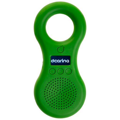 Lettore MP3 e registratore 8GB per Bambini verde Ocarina