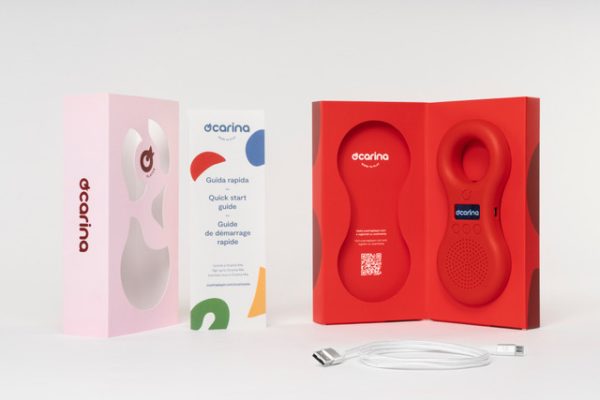 Lettore MP3 e registratore 8GB per Bambini rosso Ocarina