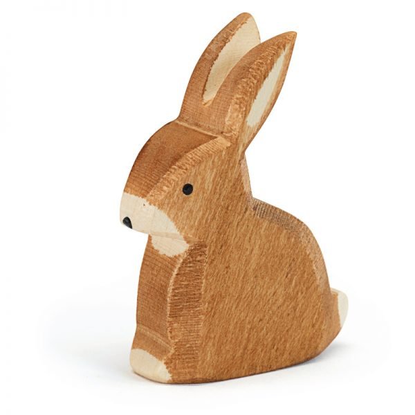Figura legno Coniglio seduto - Ostheimer