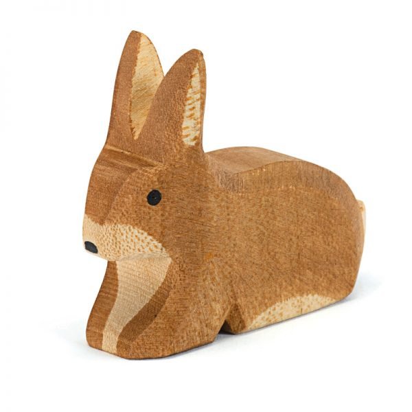Figura legno Coniglio sdraiato - Ostheimer