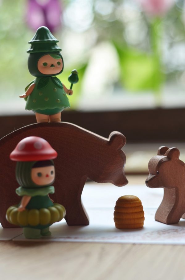Figura legno piccolo Orso - Ostheimer