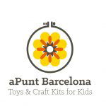 Primo kit ricamo mezzo punto Volpe aPunt Barcelona - Babookidsdesign