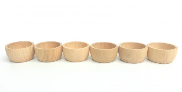 Gioco euristico 6 ciotole legno Grapat