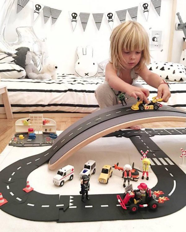 Pista flessibile per macchinine Ringroad 12pz Waytoplay
