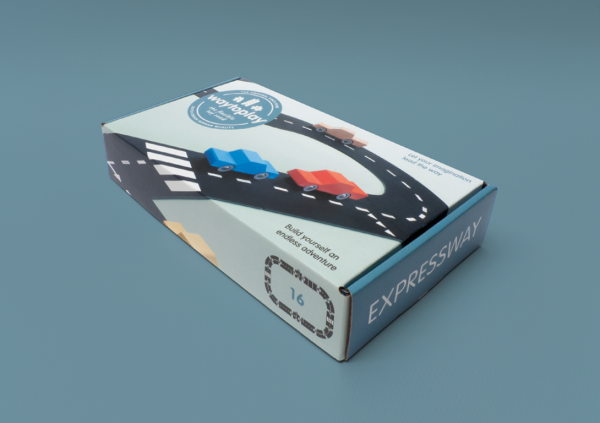 Pista flessibile per macchinine Expressway 16 pz LISTA REGALO MARTINO