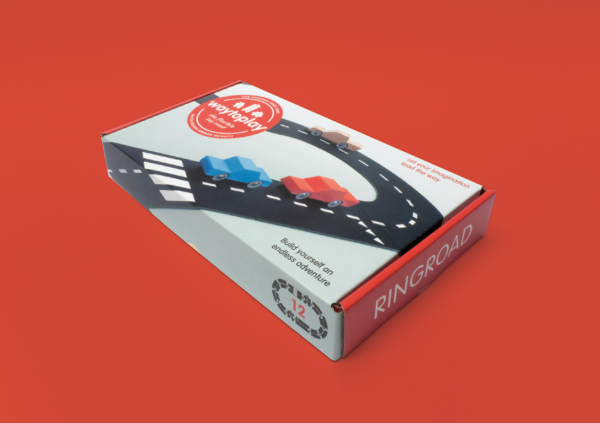 Pista flessibile per macchinine Ringroad 12pz Waytoplay