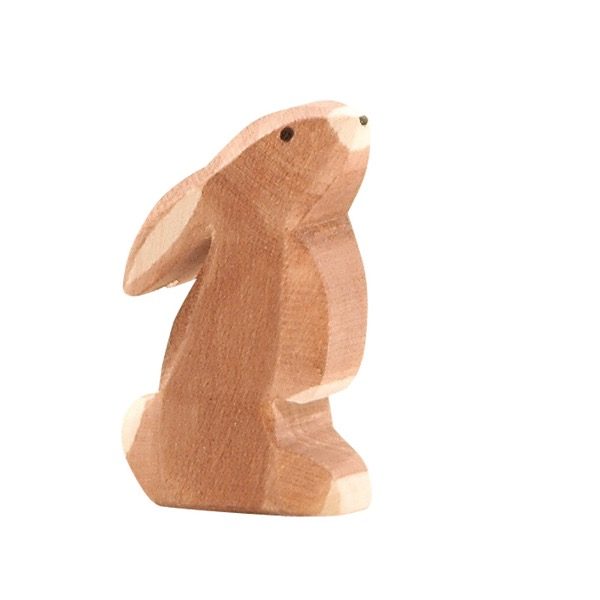 Figura legno Coniglio orecchie basse - Ostheimer