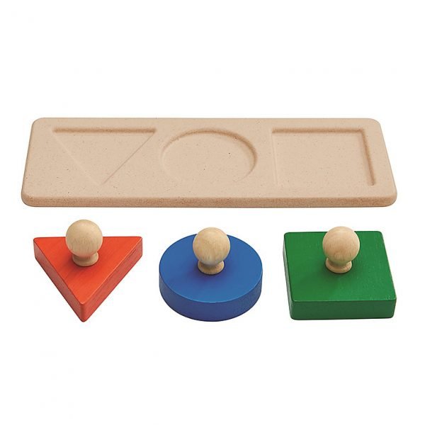 Puzzle Montessori 3 Forme Plan Toys