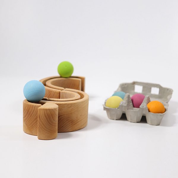 Arcobaleno steineriano Grimm's - 6 pezzi naturale