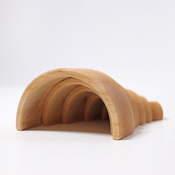 Arcobaleno steineriano Grimm's - 6 pezzi naturale