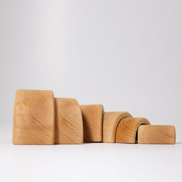Arcobaleno steineriano Grimm's - 6 pezzi naturale