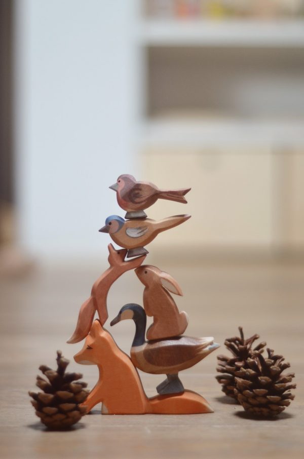 Figura legno scoiattolo - Ostheimer