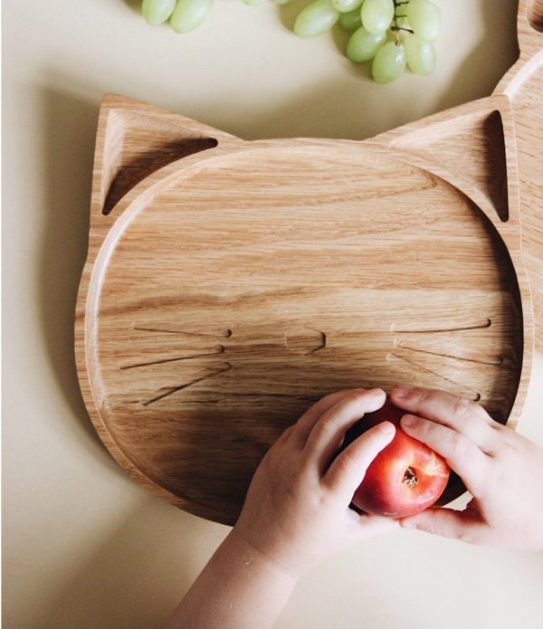 Vassoio piatto in legno Conrad wood plate cat LIEWOOD