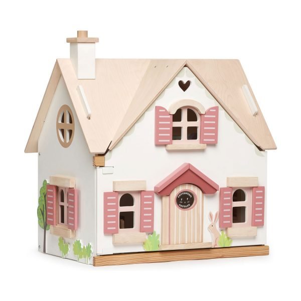 Casa delle bambole con arredi Cottontail Cottage Tender Leaf