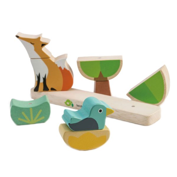Gioco impilabile magnetico Forest Tender Leaf