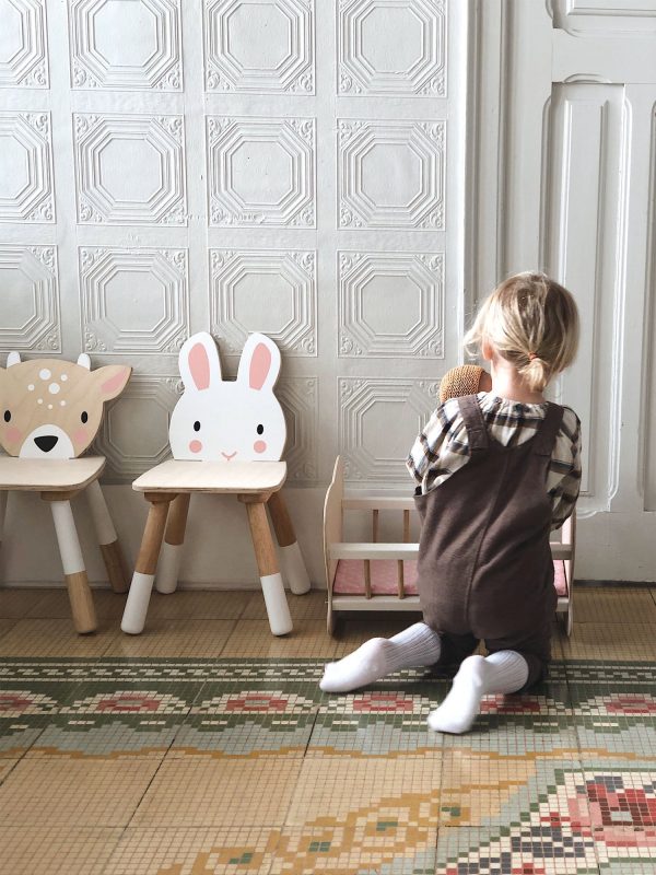 Sedia bambini coniglio Forest Tender Leaf