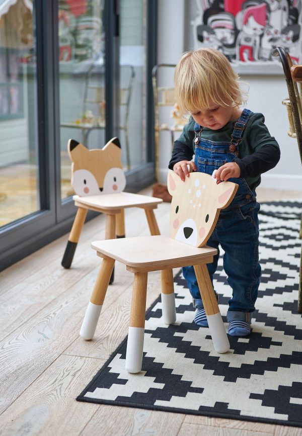 Sedia bambini volpe Forest Tender Leaf