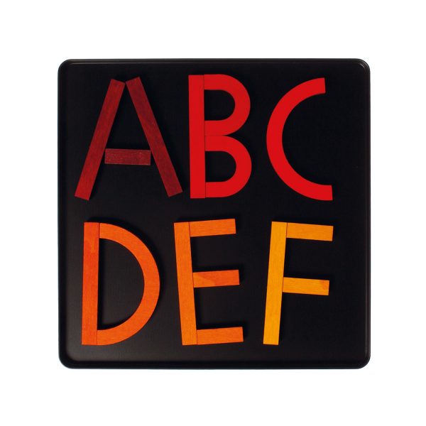 Puzzle magnetico Letter Shapes Grimm's