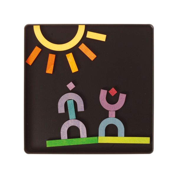 Puzzle magnetico Letter Shapes Grimm's