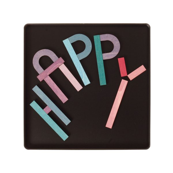 Puzzle magnetico Letter Shapes Grimm's