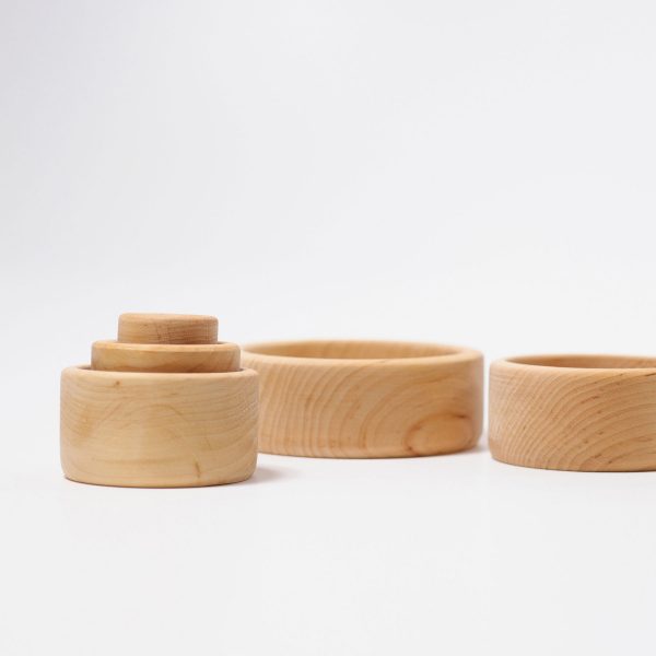 Set impilo ciotole legno Grimm's LISTA REGALO MARTINO
