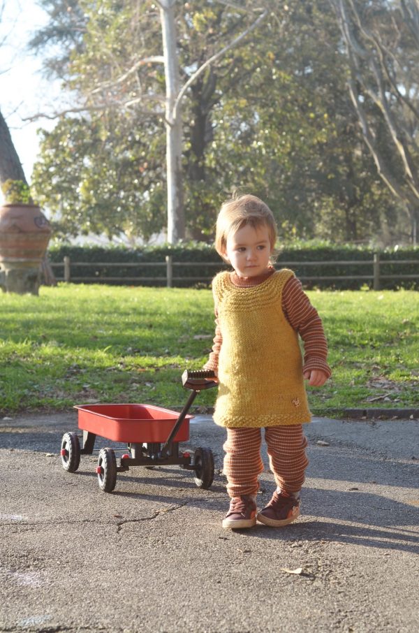 Carretto trainabile rosso Goki