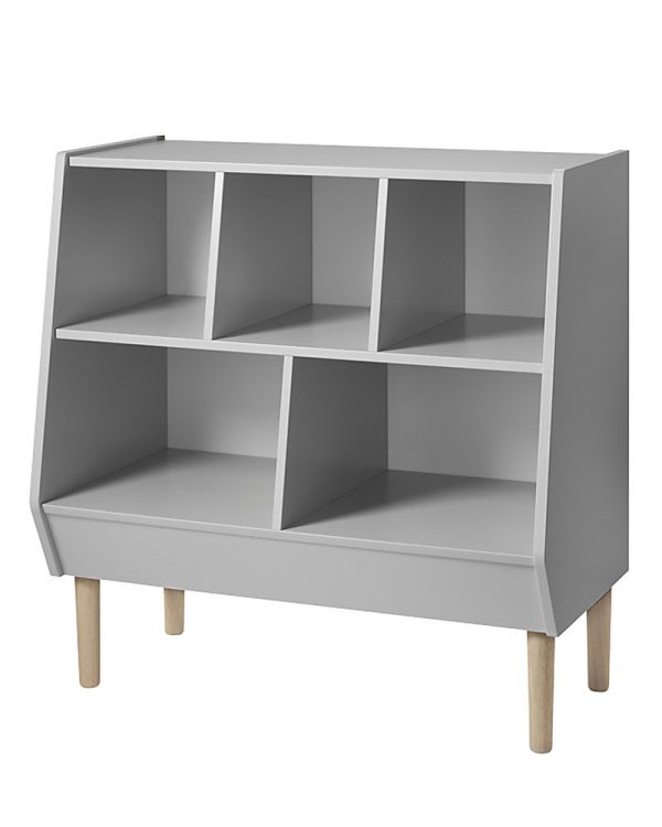 Scaffale bianco libreria a vista Done by Deer