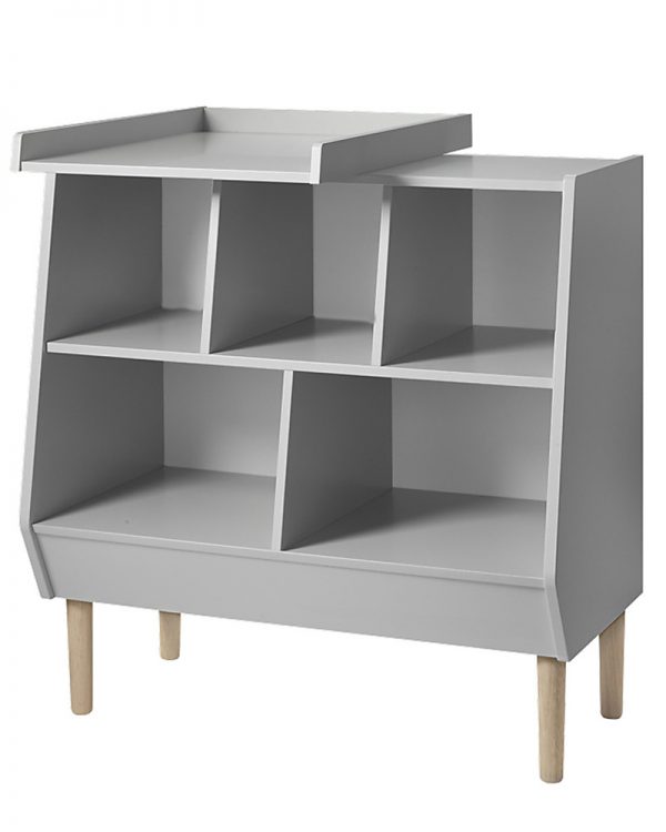 Scaffale bianco libreria a vista Done by Deer