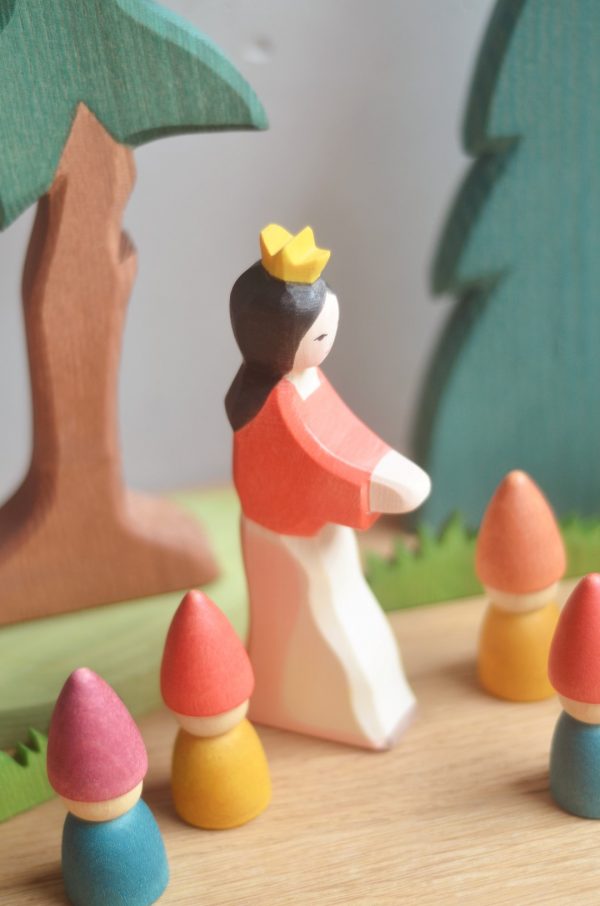 Figura legno Biancaneve - Ostheimer
