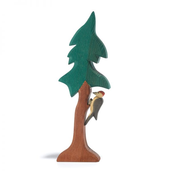 Figura albero abete alto con base - Ostheimer