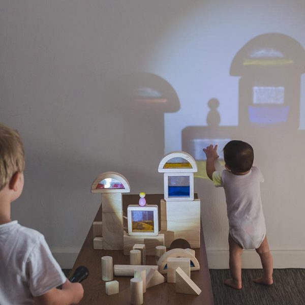 Gioco sensoriale colori Water Blocks Plan Toys